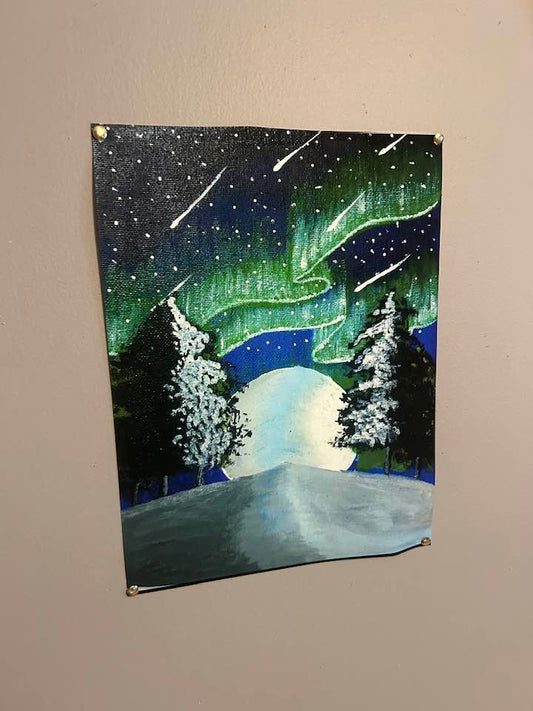 Northern Lights Fine Art Print 12"x16"